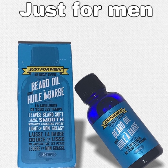 🎄🎈(NWOT) JUST FOR MEN The Best Beard Oil Ever